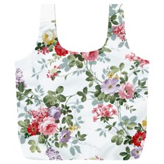 Floral Elements Peony Chinese Rose Full Print Recycle Bag (xxl)