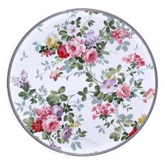 Floral Elements Peony Chinese Rose Wireless Fast Charger(white)