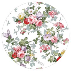 Floral Elements Peony Chinese Rose Uv Print Acrylic Ornament Round