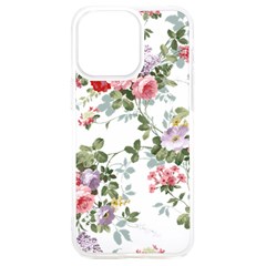 Floral Elements Peony Chinese Rose Iphone 15 Plus Tpu Uv Print Case by Grandong