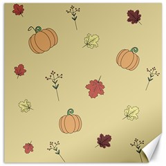 Halloween Fall Pattern Canvas 20  X 20 