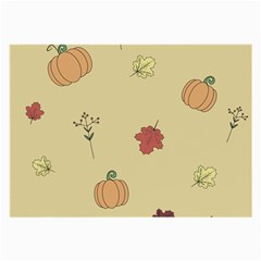 Halloween Fall Pattern Large Glasses Cloth (2 Sides)