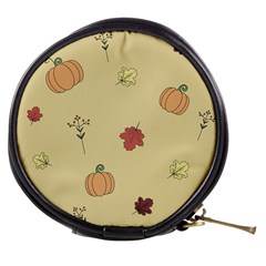 Halloween Fall Pattern Mini Makeup Bag