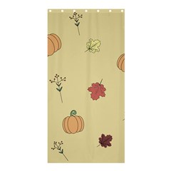 Halloween Fall Pattern Shower Curtain 36  X 72  (stall) 