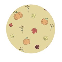 Halloween Fall Pattern Mini Round Pill Box (pack Of 5)