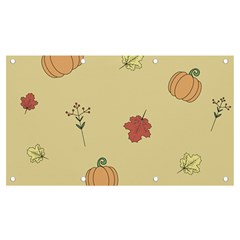 Halloween Fall Pattern Banner And Sign 7  X 4 