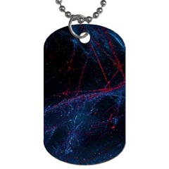 Abstract Feathers Dog Tag (two Sides)