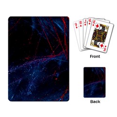 Abstract Feathers Playing Cards Single Design (rectangle)