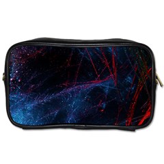 Abstract Feathers Toiletries Bag (one Side)