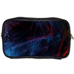 Abstract Feathers Toiletries Bag (One Side) Front