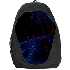 Abstract Feathers Backpack Bag