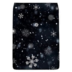 Snowflakes Snow Snowfall Snowing Removable Flap Cover (l)