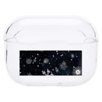 Snowflakes Snow Snowfall Snowing Hard PC AirPods Pro Case Front