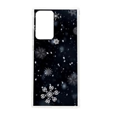 Snowflakes Snow Snowfall Snowing Samsung Galaxy Note 20 Ultra Tpu Uv Case by Apenda