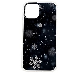 Snowflakes Snow Snowfall Snowing Iphone 12 Pro Max Tpu Uv Print Case by Apenda