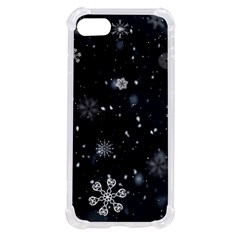 Snowflakes Snow Snowfall Snowing Iphone Se by Apenda