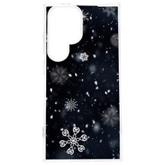 Snowflakes Snow Snowfall Snowing Samsung Galaxy S24 Plus 6 7 Inch Tpu Uv Case by Apenda