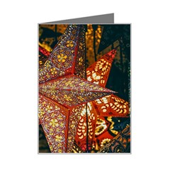 Stars Lanterns Lighting Mini Greeting Card