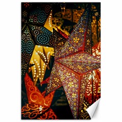 Stars Lanterns Lighting Canvas 20  X 30 