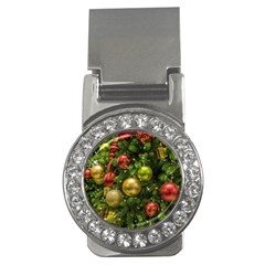 Christmas Tree Ornament Deco Money Clips (cz) 