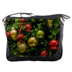 Christmas Tree Ornament Deco Messenger Bag