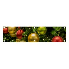 Christmas Tree Ornament Deco Banner And Sign 4  X 1 