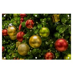 Christmas Tree Ornament Deco Banner And Sign 6  X 4 