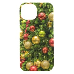 Christmas Tree Ornament Deco Iphone 15 Black Uv Print Pc Hardshell Case