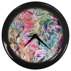 Flow Wall Clock (black)