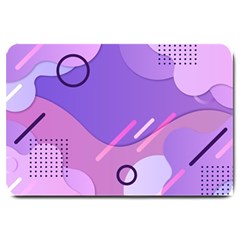 Colorful Labstract Wallpaper Theme Large Doormat