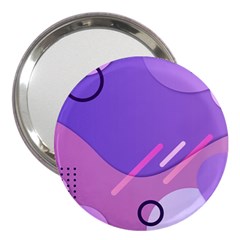 Colorful Labstract Wallpaper Theme 3  Handbag Mirrors