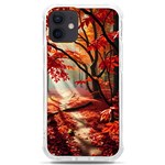 Forest Path Red Nature iPhone 12 mini TPU UV Print Case	 Front