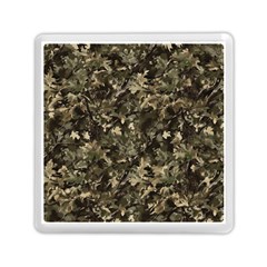 Camouflage Army Survival Uniform Memory Card Reader (square) by Posterlux