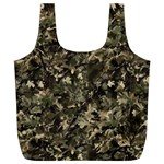 Camouflage Army Survival Uniform Full Print Recycle Bag (XL) Front