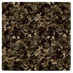 Camouflage Army Survival Uniform Uv Print Square Tile Coaster  by Posterlux