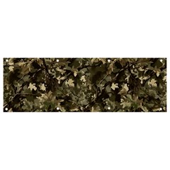 Camouflage Army Survival Uniform Banner And Sign 9  X 3 