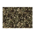 Camouflage Army Survival Uniform Crystal Sticker (A4) Front