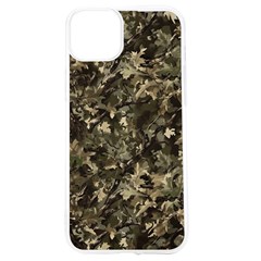 Camouflage Army Survival Uniform Iphone 15 Tpu Uv Print Case by Posterlux