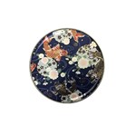 Japanese Wave Koi Illustration Pattern Hat Clip Ball Marker Front