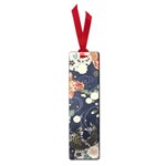 Japanese Wave Koi Illustration Pattern Small Book Marks Front