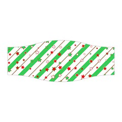 Christmas Paper Stars Pattern Texture Background Colorful Colors Seamless Stretchable Headband