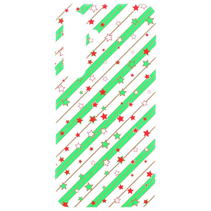 Christmas Paper Stars Pattern Texture Background Colorful Colors Seamless Samsung Galaxy S24 6.2 Inch Black TPU UV Case