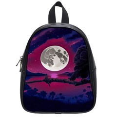 Dreamscape Oasis (ai+human) School Bag (small)