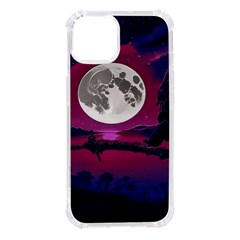 Dreamscape Oasis (ai+human) Iphone 14 Tpu Uv Print Case