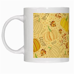 Pumpkins Autumn Fall Harvest White Mug