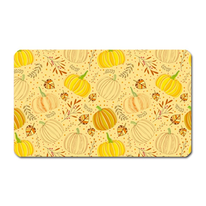 Pumpkins Autumn Fall Harvest Magnet (Rectangular)