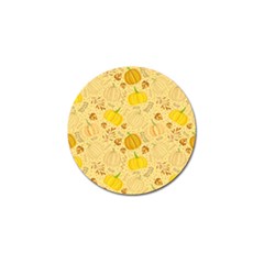 Pumpkins Autumn Fall Harvest Golf Ball Marker by Apenda