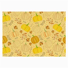 Pumpkins Autumn Fall Harvest Large Glasses Cloth (2 Sides)