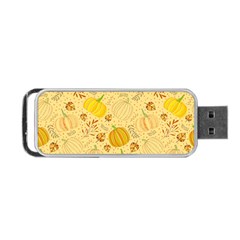 Pumpkins Autumn Fall Harvest Portable Usb Flash (one Side)