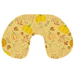 Pumpkins Autumn Fall Harvest Travel Neck Pillow